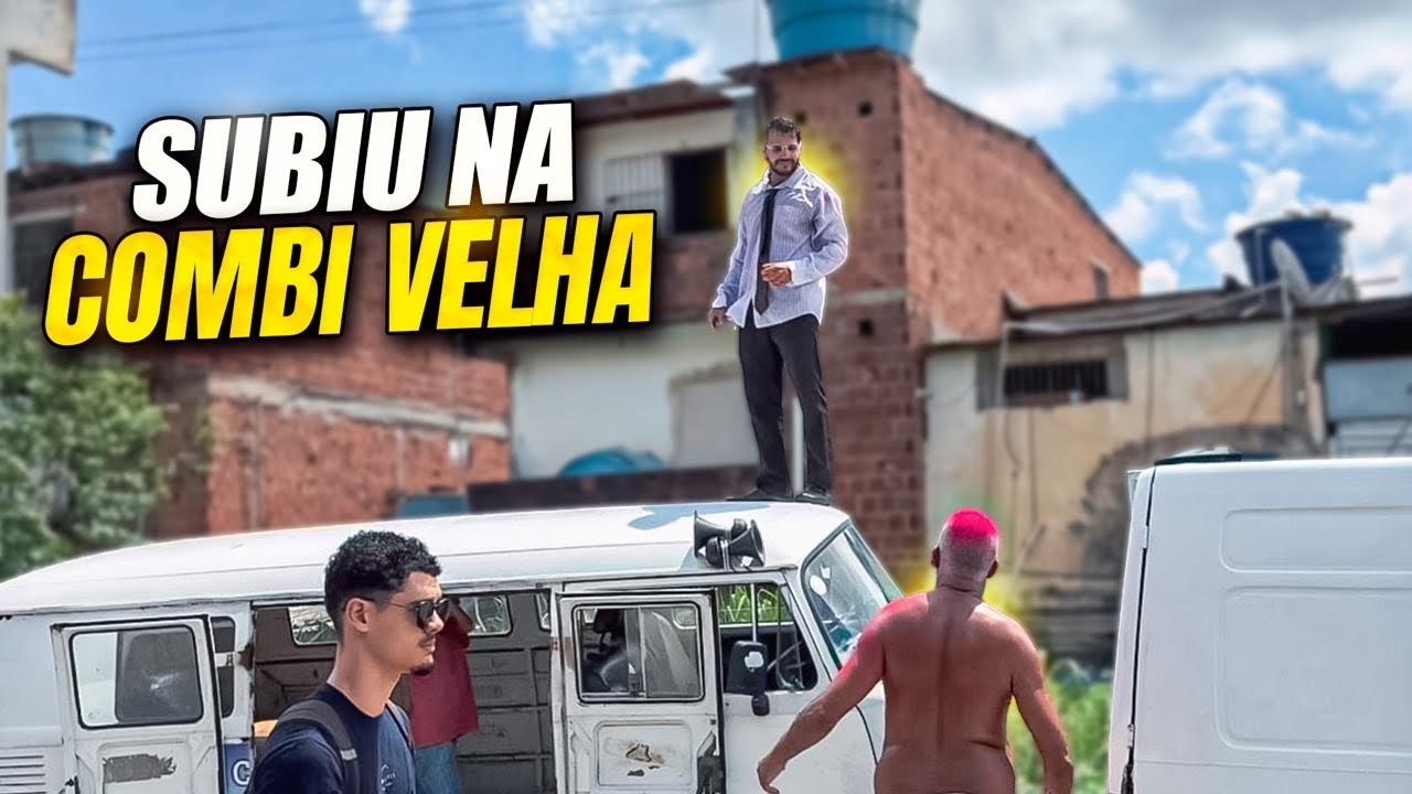 DIDINHO SUBIU NA COMBI VELHA E REI DO DANONE NÃO GOSTOU | DIDINHO 