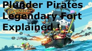Plunder Pirates Legendary Fort Explained