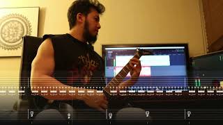 Fleshgod Apocalypse - &quot;Post-Enlightenment Executor&quot; (guitar cover with tab) - Jackson SLX