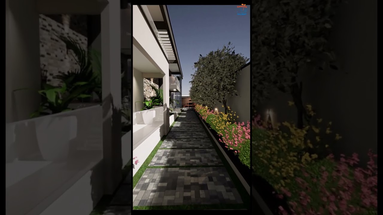 Ver MODERN DUPLEX WITH GARDEN. EXTERIOR DESIGN BY CONNAITRE POUR BENIR. Render engine : #unrealengine5 en YouTube Ver MODERN DUPLEX WITH GARDEN. EXTERIOR DESIGN BY CONNAITRE POUR BENIR. Render engine : #unrealengine5 en YouTube