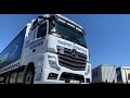 Prise en main Mercedes-Benz Actros 5 - Van Mieghem Logistics