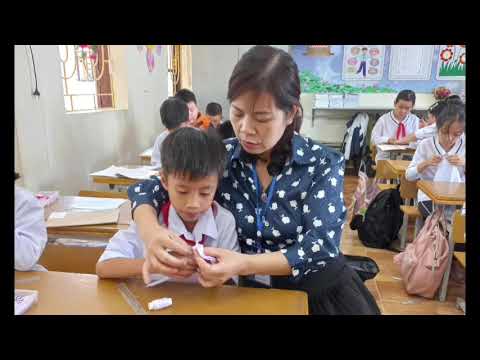Bài dự thi Cảm xúc về thầy cô và mái trường - Lê Bảo Nguyên - Lớp 4A5 (SBD 06)