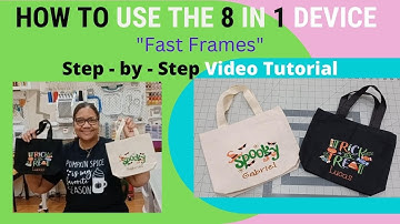 How To Use The 8 in 1Device "Fast Frames" Step - by - Step  Video Tutorial