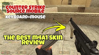 review skin m4a1 terbaik - Counter strike source mobile - keyboard mouse - @achikgameplay