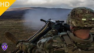 Scary! M240B and M249 Machine Guns Qualification Training