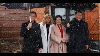 Macron et Xi sous la neige au col du Tourmalet pour une escapade «personnelle»