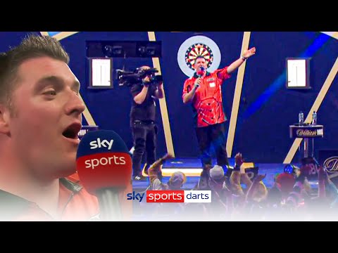 "SWEET CAROLINE" ? | Daryl Gurney does Ally Pally Karaoke!