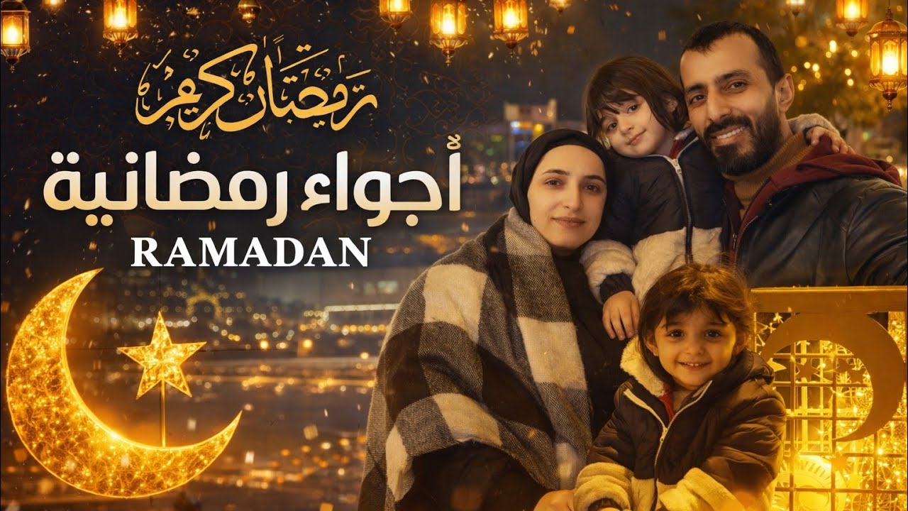 أجواء رمضانية بعد الافطار رحنا ع الحديقة و مركز الحي 🌜🌝🌛