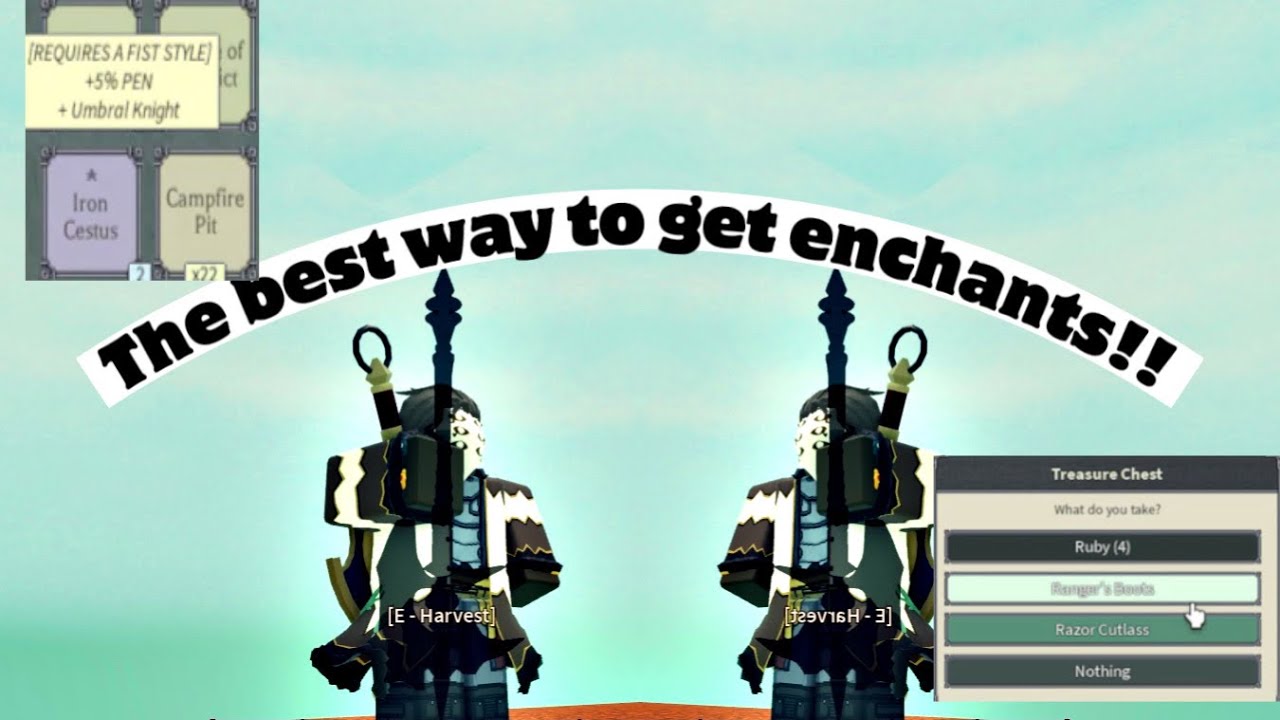 Roblox Deepwoken The best way to get good enchants!! (Get that layer