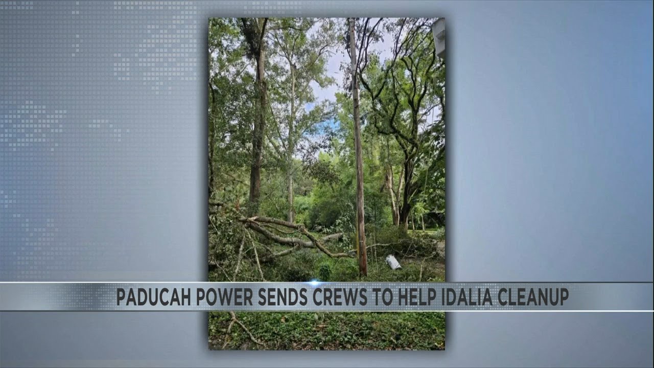 Paducah Power sends crews to help with Hurricane Idalia cleanup