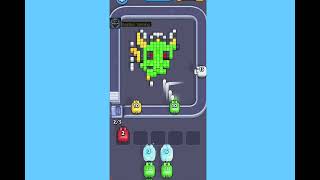 Pixel Flow Level 290. Walkthrough Gameplay 
