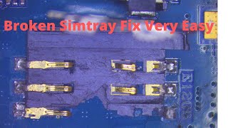 Broken Sim tray and pin damage fix.