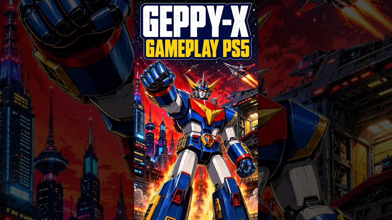 Robot Anime Geppy X PS5 Gameplay