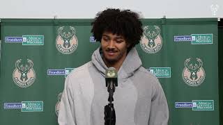 Jericho Sims Player of Bucks | Interview | 10 10 2025