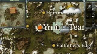 Darkfall Online Beta - Extreme Base Jumping South of Ymir's Tear (Dwarf Territory)