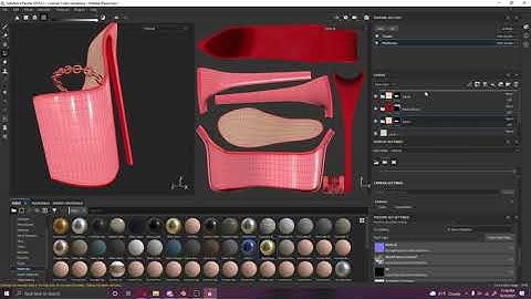 Timelapse 3D Creating, Texturing & Rigging Heels (for Second Life)