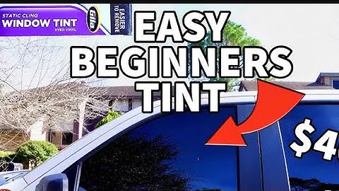 No Glue window Tint for Beginners,Easy & Simple Installation |static cling Gila window tinting#rajab