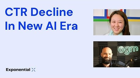 Organic Growth In AI: CTR Decline In New AI Era
