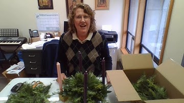 How to Construct Your Advent Wreath