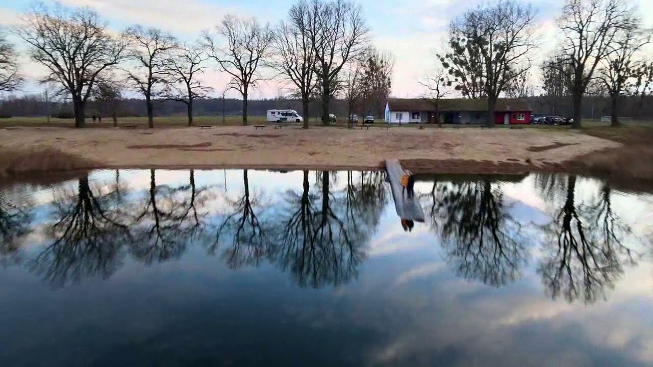 Strandbad Gusow im Dezember 2020