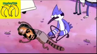 Regular Show Rigby Screams Gangsters Paradise
