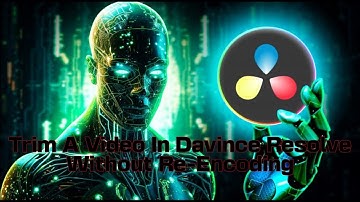 Trim A Video In Davinci Resolve Without Re Encoding