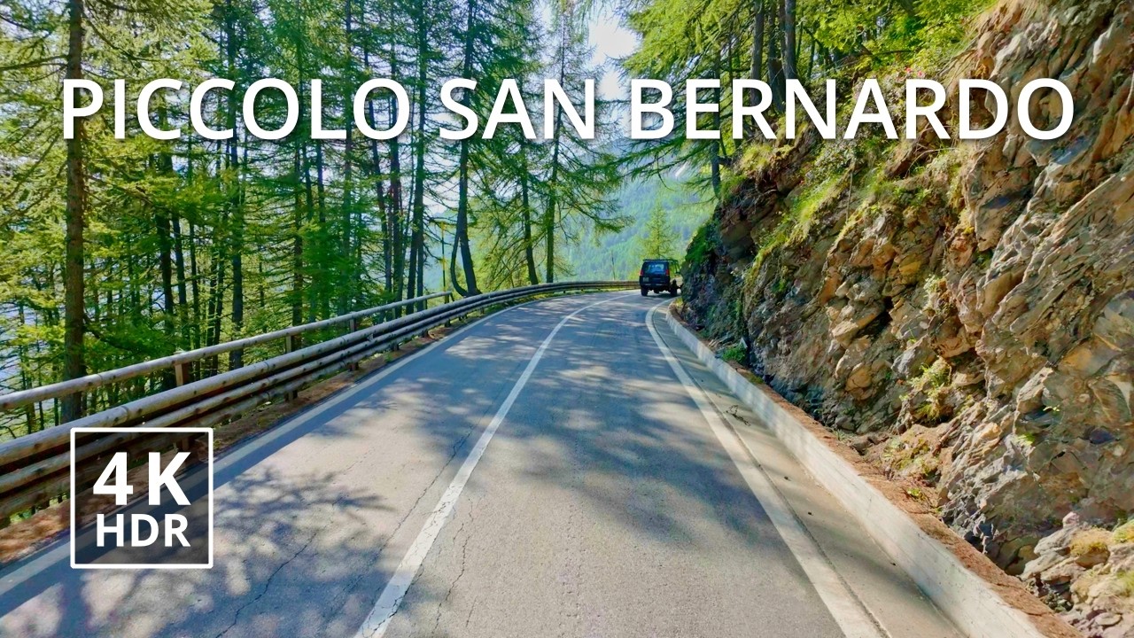 🇮🇹🇫🇷 Потрясающая поездка по Альпам по перевалу Пикколо Сан Бернардо из Италии во Францию