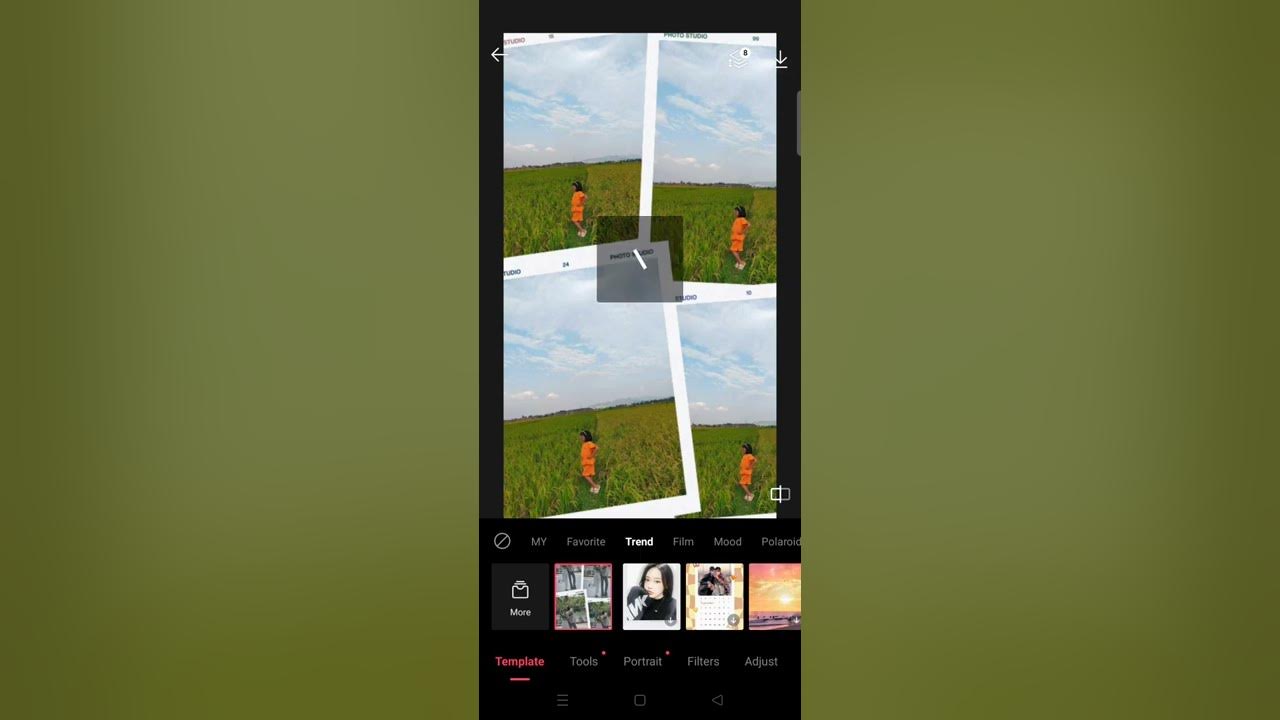 How to Make Aesthetic Photo Collage in EPIK Photo Editor YouTube