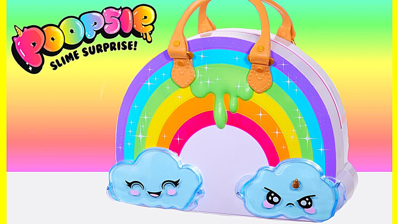 POOPSIE RAINBOW SURPRISE Chasmell Slime Kit Surprise Unboxing! Makeup + Unicorn DIY Slime