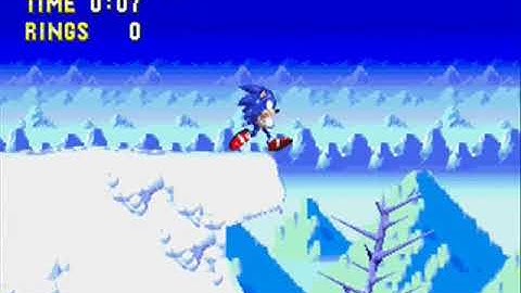 Sonic 3 & Knuckles (Megadrive/Genesis) - Debug Icecap Glitch