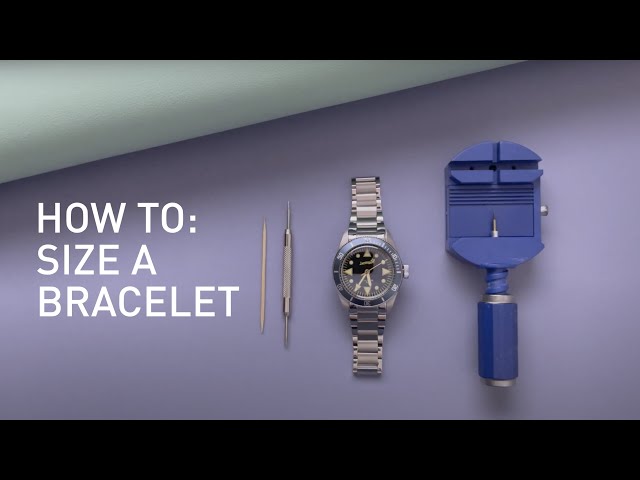 FROM THE BENCH: Bracelet Sizing