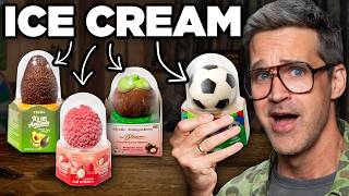 Ice Cream That Looks EXACTLY Like Food? (Taste Test) screenshot 3