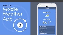 Ionic 3 Mobile Weather App Build - Durasi: 1.15.02. 