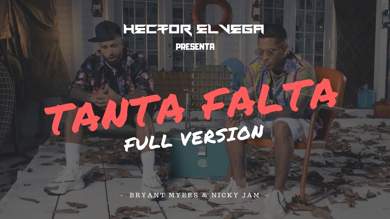 Tanta Falta (Full Remix) by @hectorelvega | Bryant Myers & Nicky Jam ...