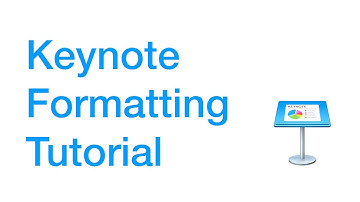 Keynote Text Formatting Tutorial