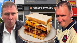 The UK's Biggest Breakfast Sandwich! Insane!