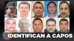 Dea identifica a los líderes de los Cárteles del Narcotráfico en México