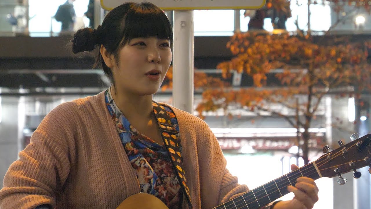 4K 眉村ちあき 11/27大阪路上ライブ１（梅田・JR大阪駅御堂筋北口）20181127