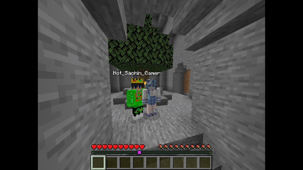 Minecraft But WE are Lost in a Cave Day-2 Samikshyagaming12 - YouTube