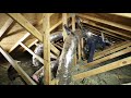 Air Duct Removal and Installation Timelapse