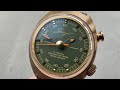 Singer 1969 Timer Flyback Chronograph Bronze SR303 Watch Review