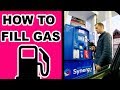 HOW TO FILL IN GAS