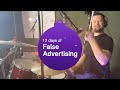 False Advertising - Personal Space (drum play-through)