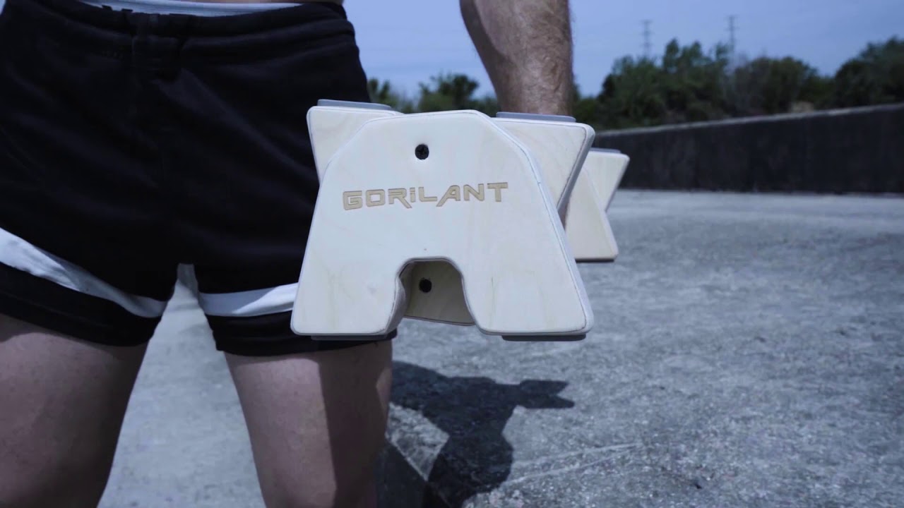 Paralelas de calistenia Gorilant - Agarre octogonal y circular