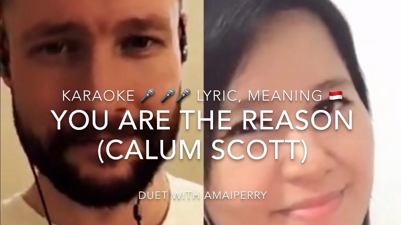 YOU ARE THE REASON CALUM SCOTT 🎤🎤 KARAOKE, LYRIC, DUET AMAIPERRY