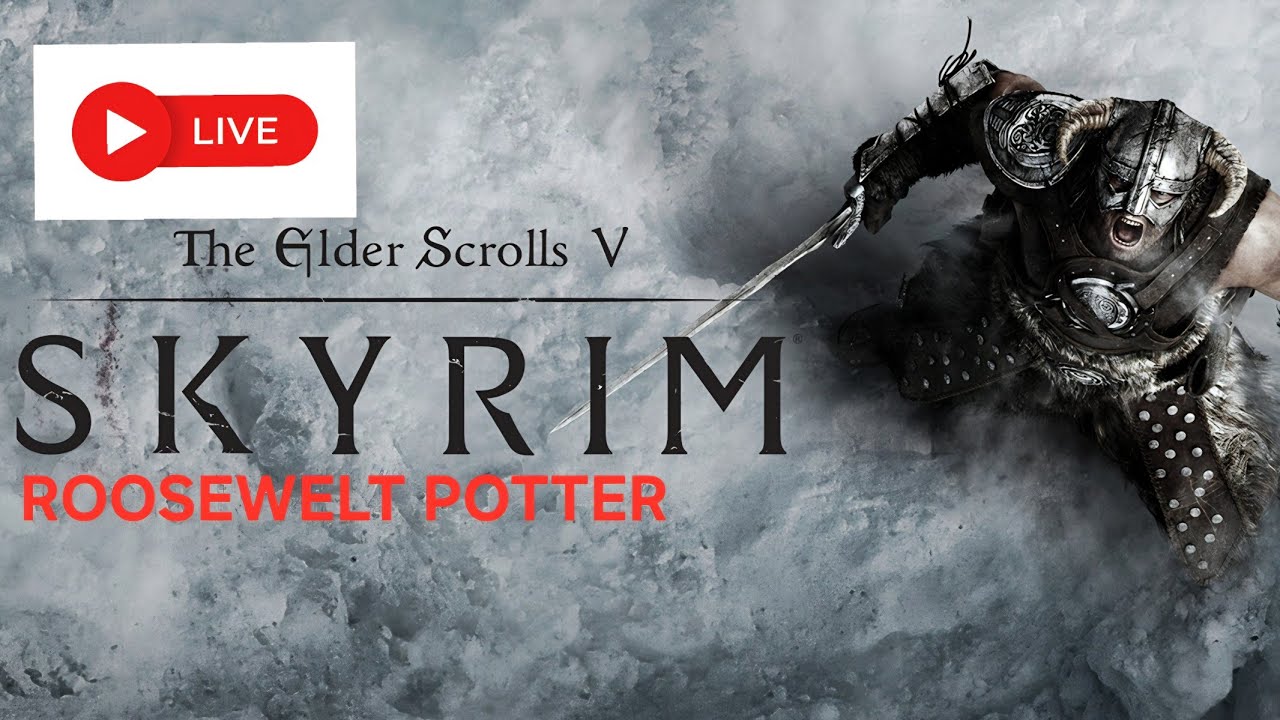 Live Skyrim Anniversary Edition / Orc pura força 👿⚔️