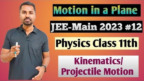 12. The position of a particle related to time is given by, x. = (5t2 – 4t + 5) m The magnitude of v