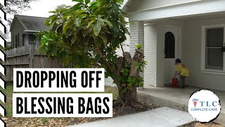DROPPING OFF BLESSING BAGS | The Bartel Family