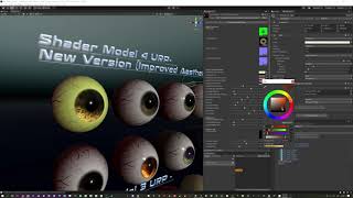 Eye Shader Model 4 - URP - Unity 2020.2