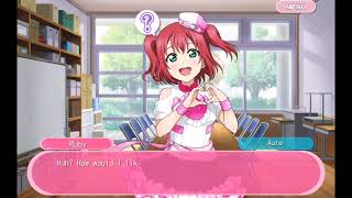 3635 Kurosawa Ruby's Promo card side story - Love Live SIF - YouTube